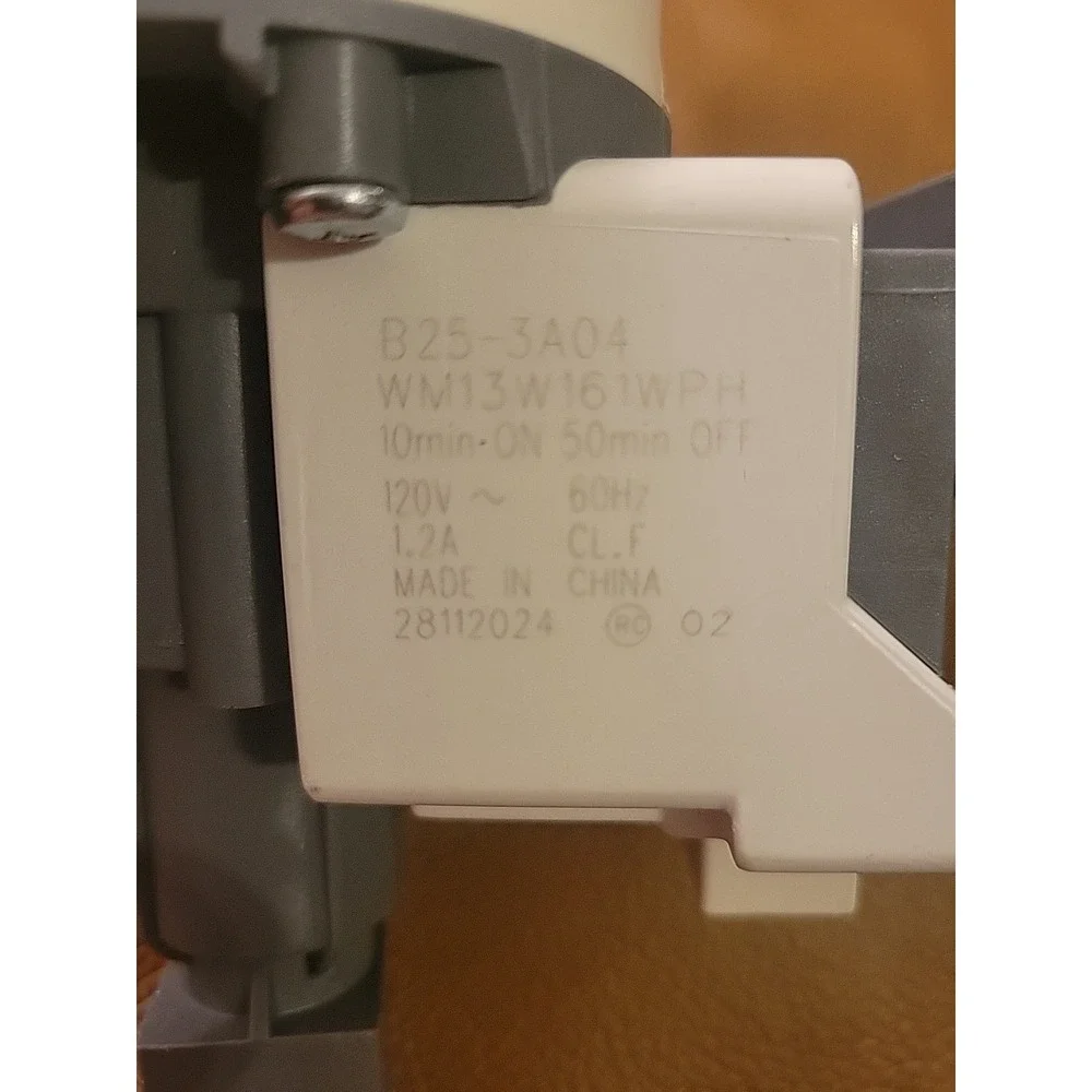 W11399437 W11259498 B25-3A04 Washer Drain Pump Fits Whirlpool Maytag‎ 4961028